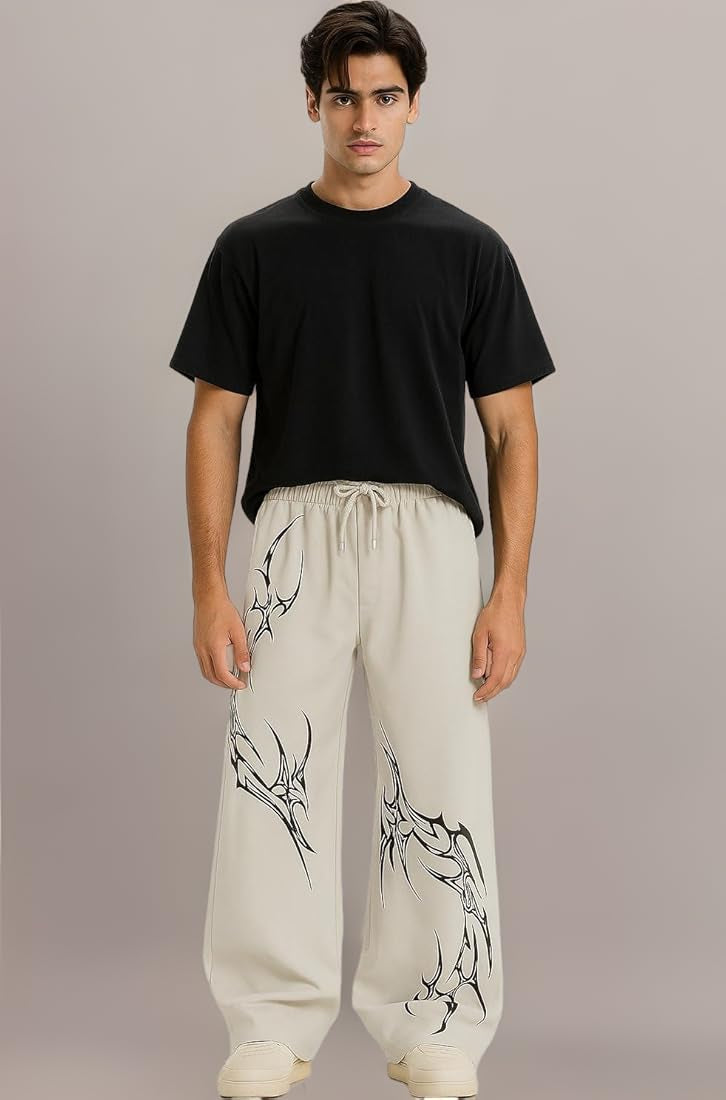 Unisex Off White Veliin Trousers