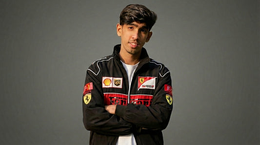 Black Colour Unisex Ferrari Jacket by Veliin