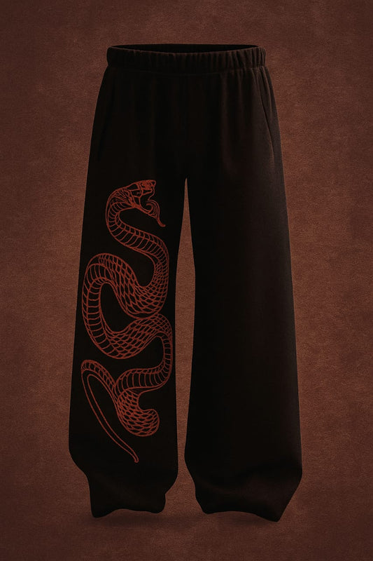 Unisex Dragon Fit Baggy Veliin Trouser