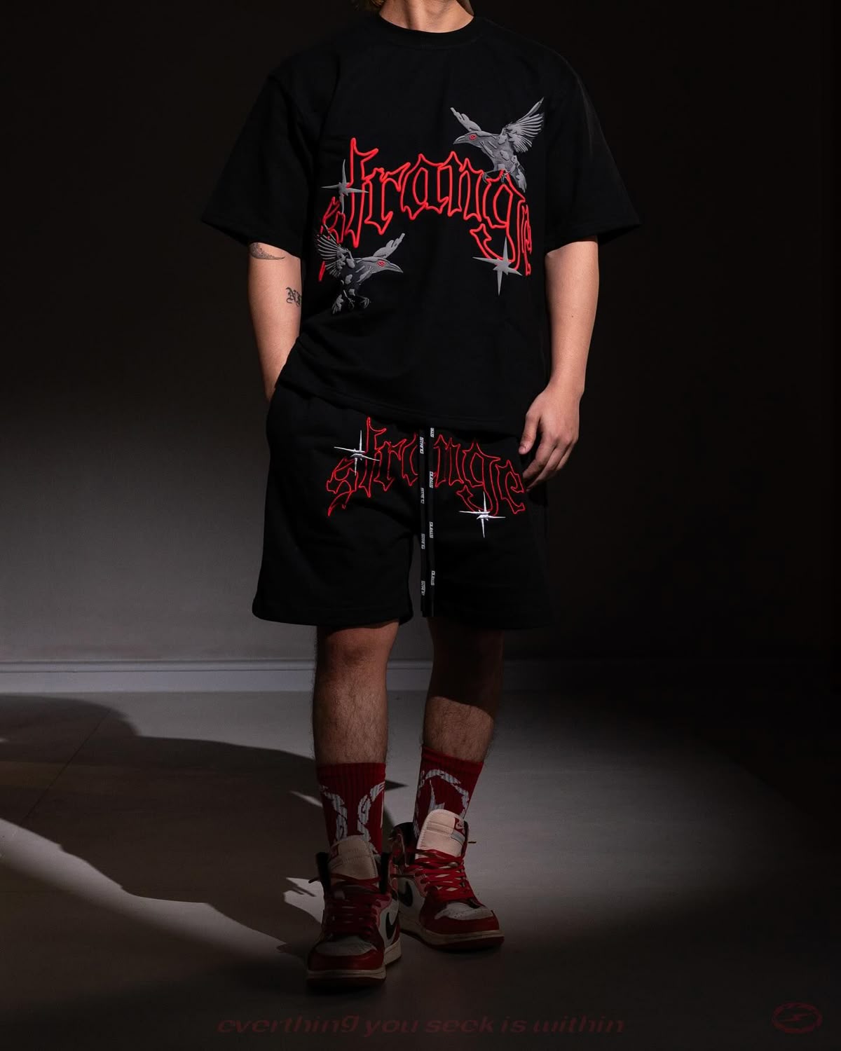 Red Animated Vellin Tshirt
