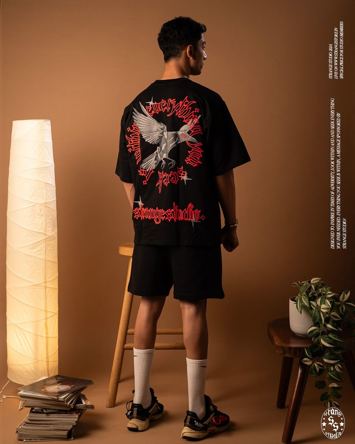 Red Animated Vellin Tshirt
